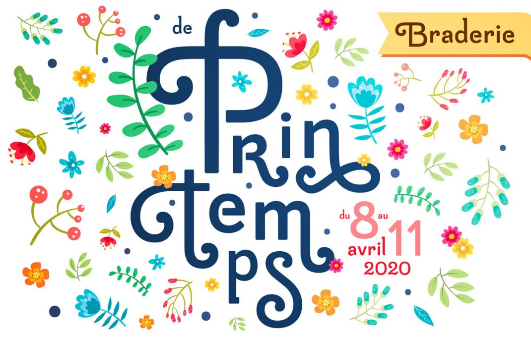 1_Affiche_Printemps_Braderie_de_clermont_Ferrand